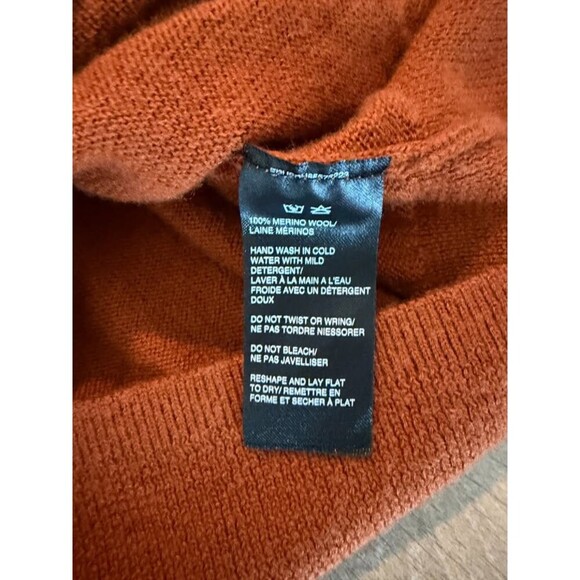 Women's 100% Merino Wool Crewneck Sweater - Size M - Picture 3 of 4